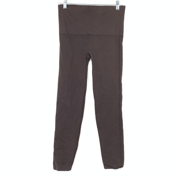 Spanx Seamless Leggings Womens Size XL Brown Pull On Shaping - Picture 2 of 5